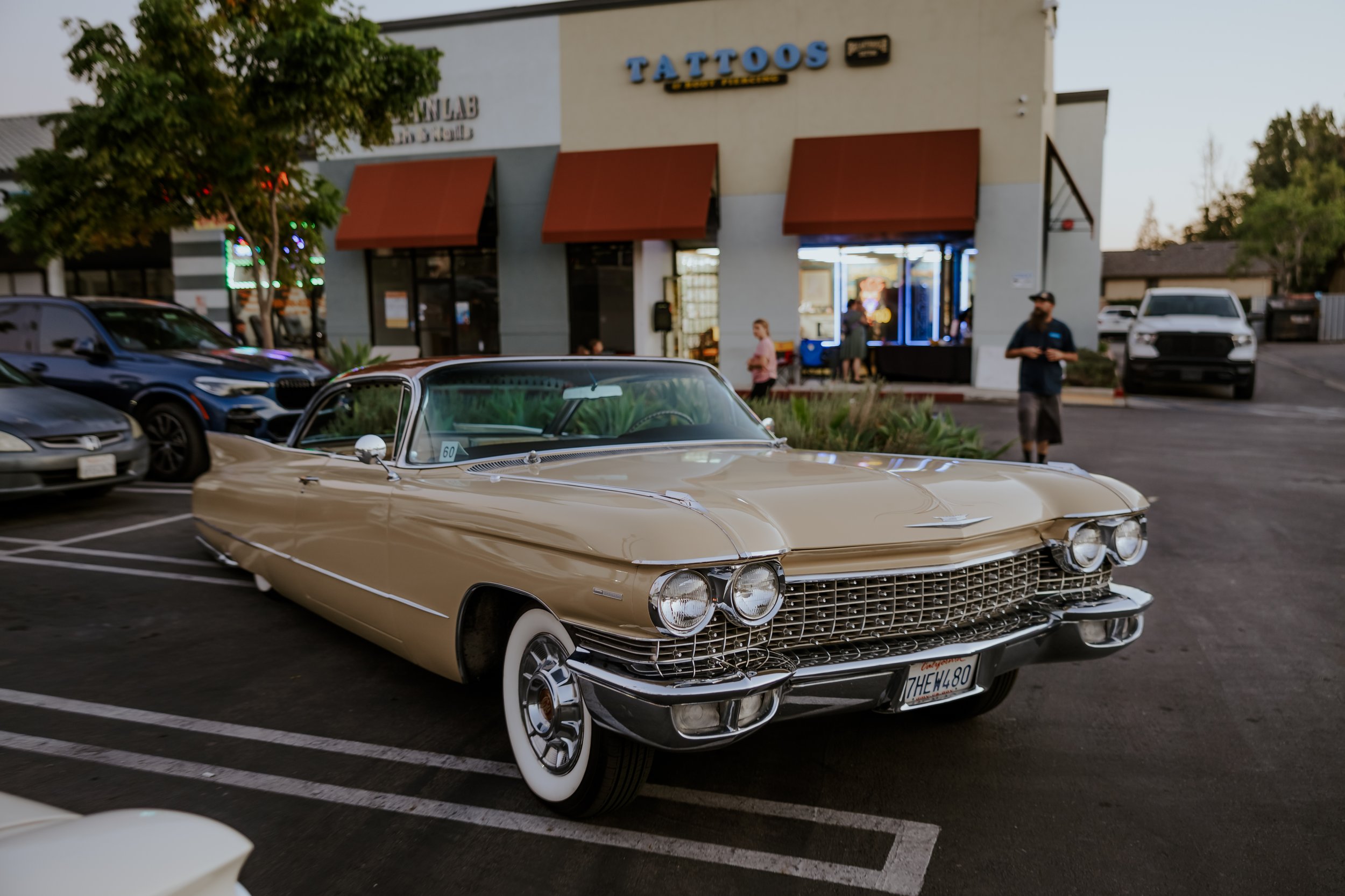 One of many car events held at Breakthrough Tattoo in Upland, CA.