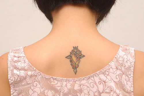 Continue washing and applying ointment or lotion as directed by your tattoo artist until the tattoo heals.
