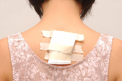Leave the bandage on.